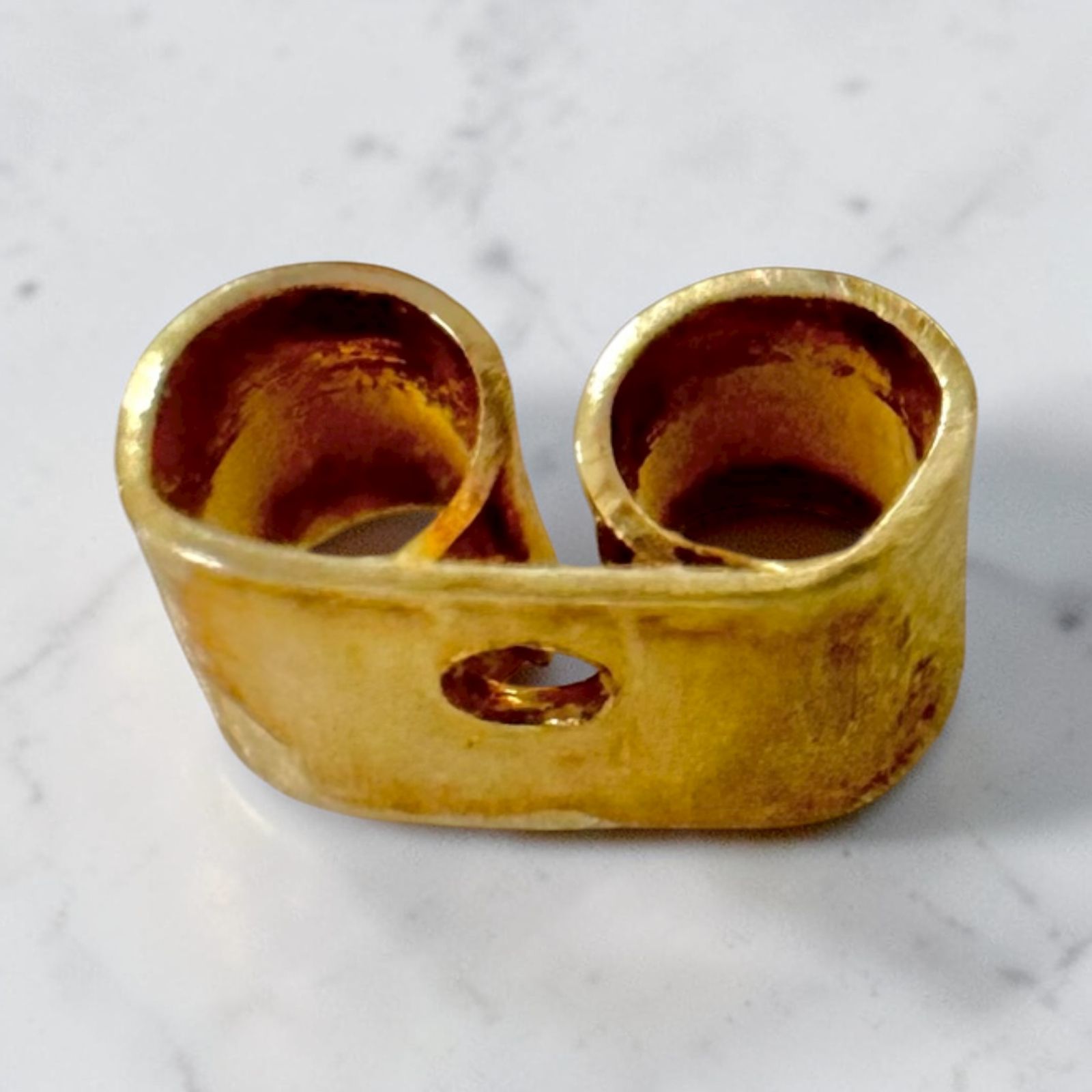 TOPO MARIPOSA ORO18K/PIÑAS