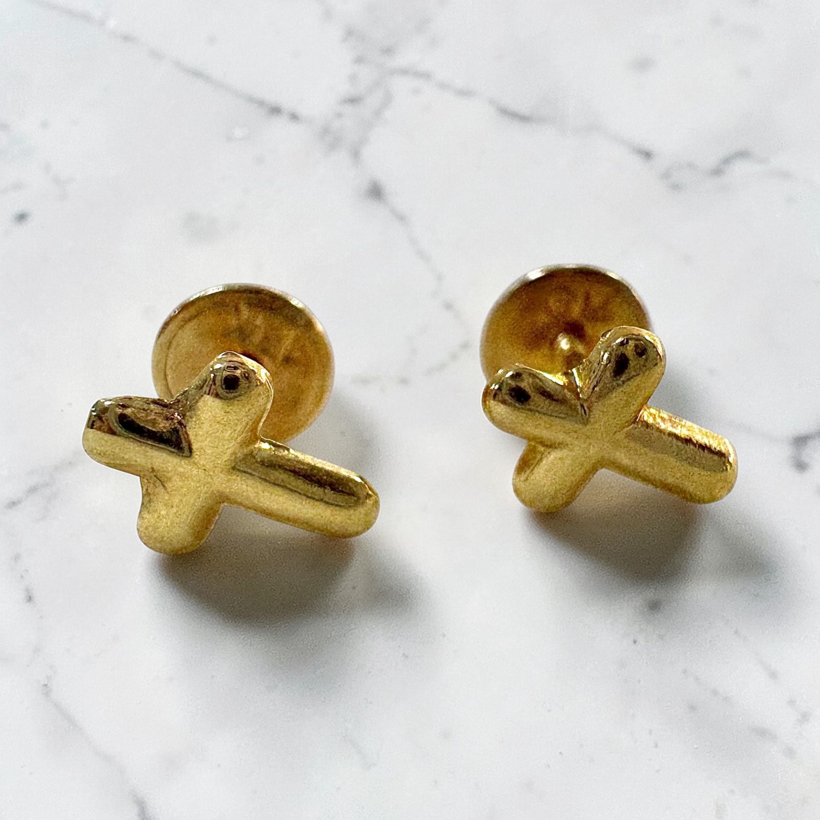 TOPO ROSCA ORO18K/CRUZ