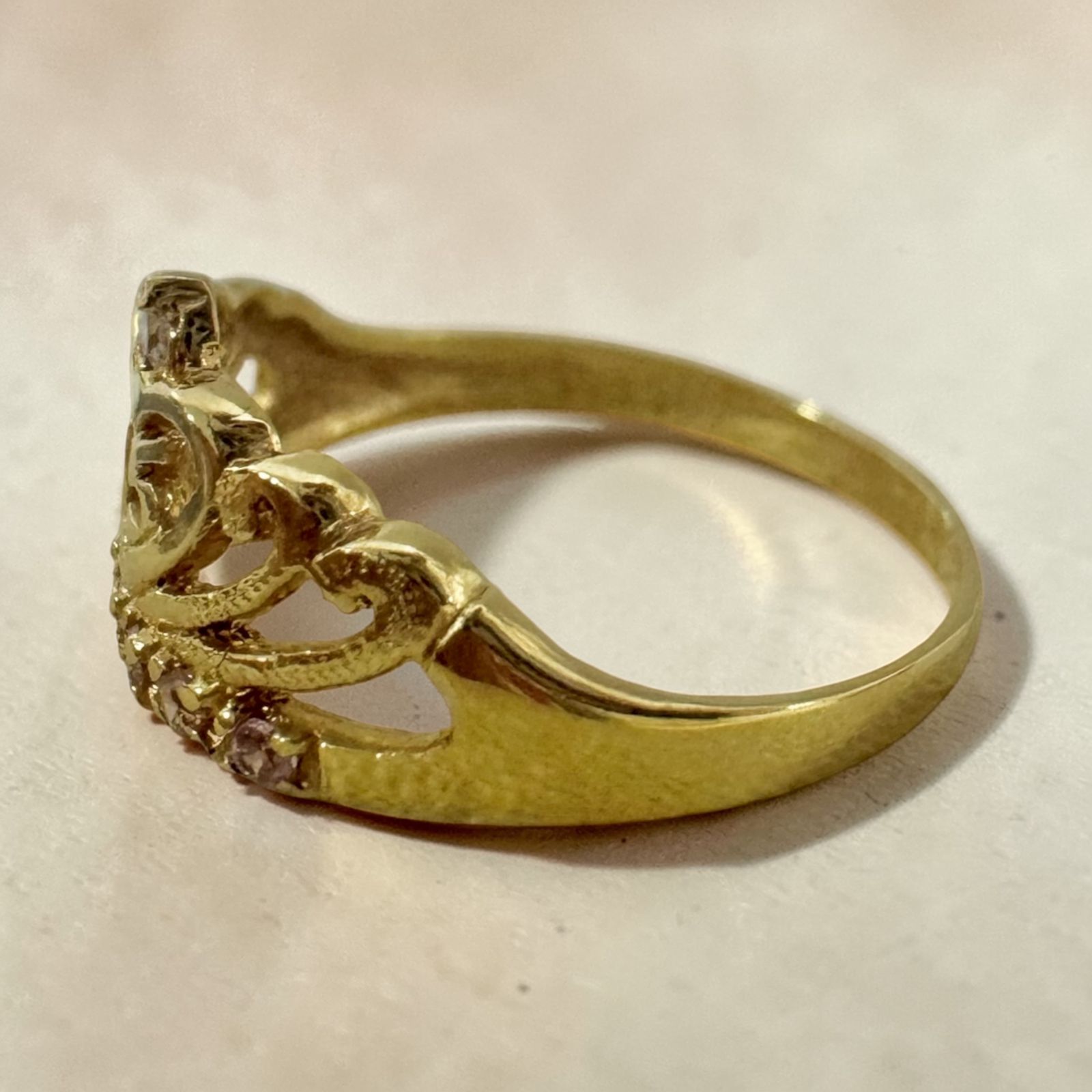 ANILLO ORO18K/CORONA