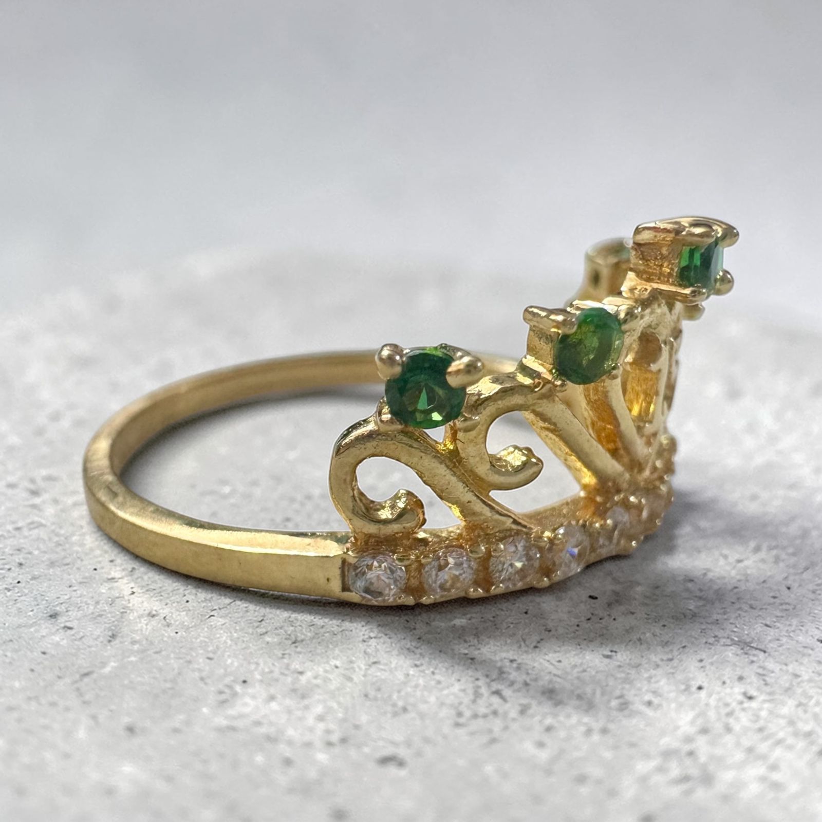 ANILLO ORO18K/CORONA