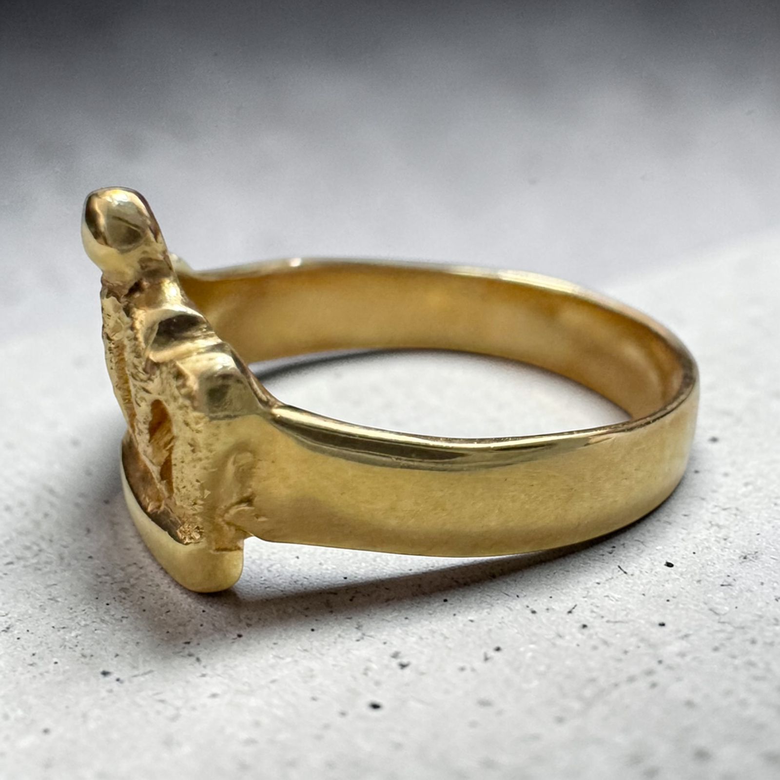 ANILLO ORO18K/CORONA