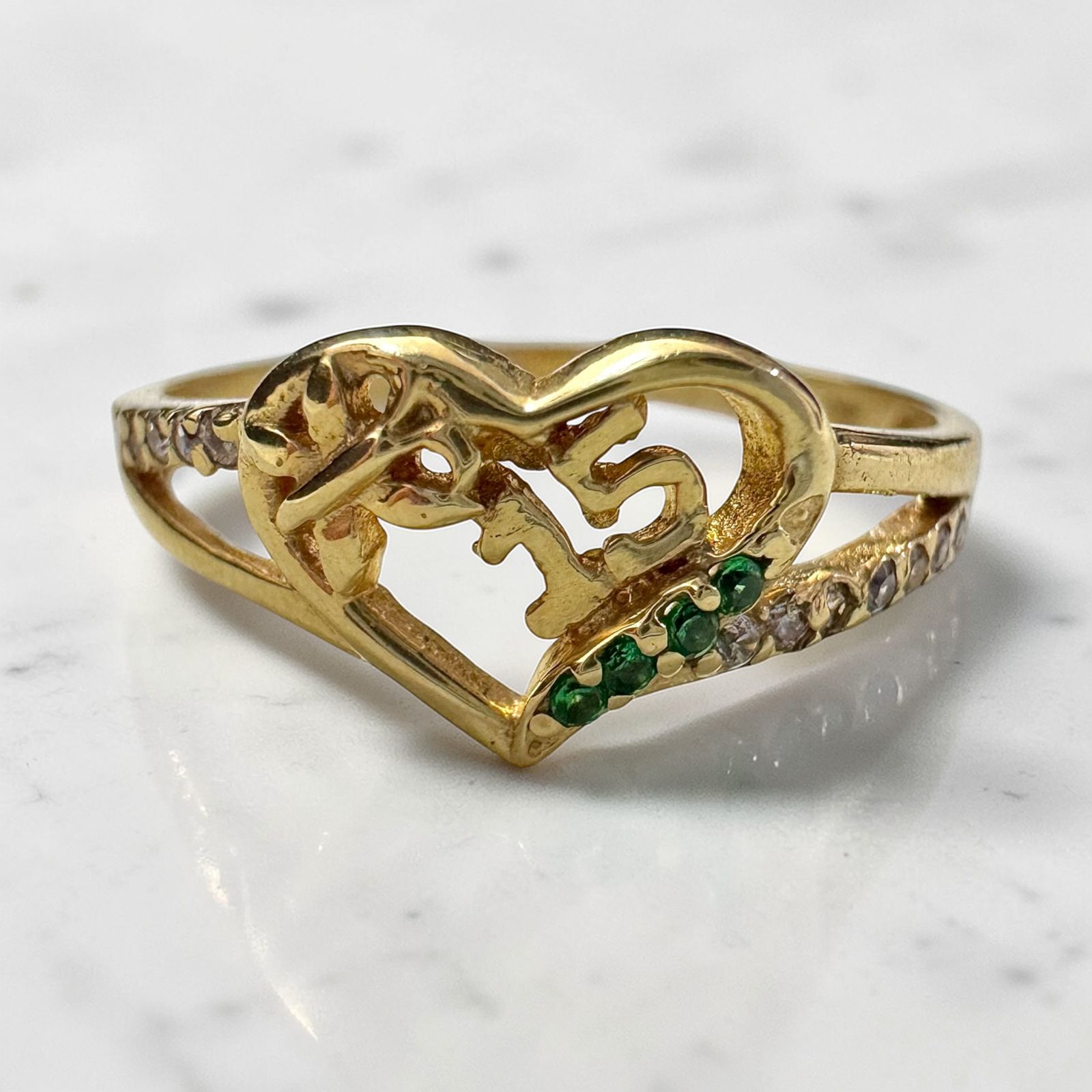 ANILLO ORO18K/CORAZON