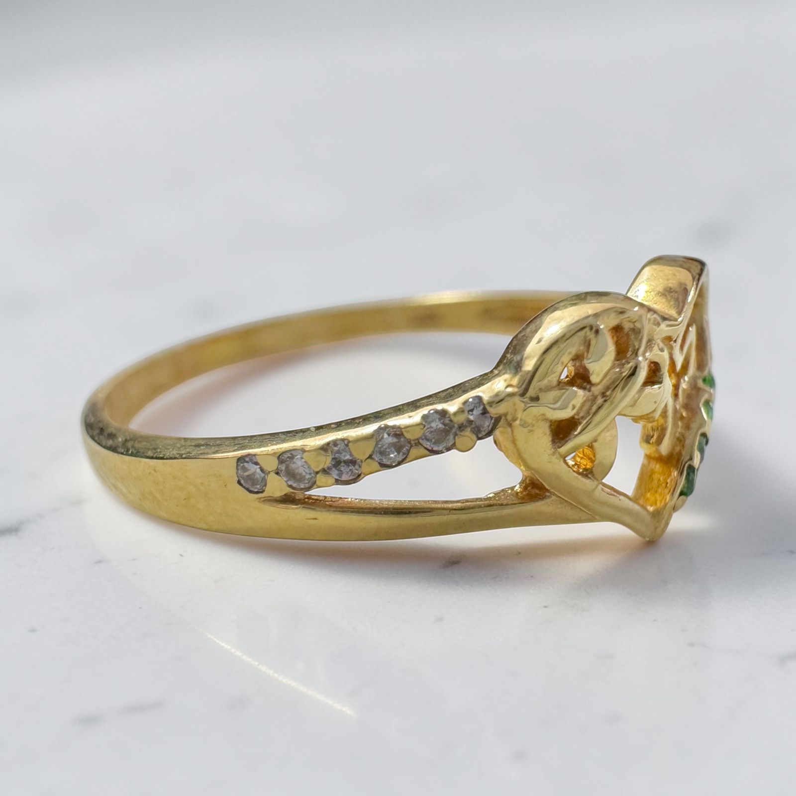 ANILLO ORO18K/CORAZON