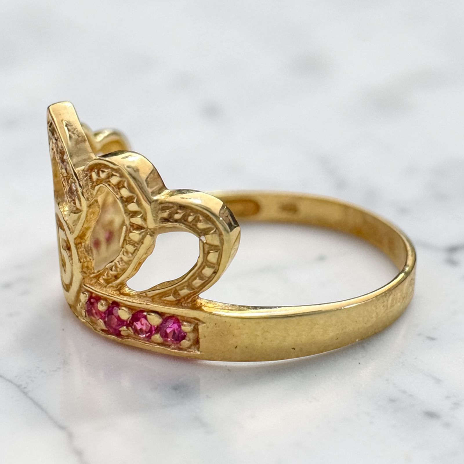 ANILLO ORO18K/CORONA