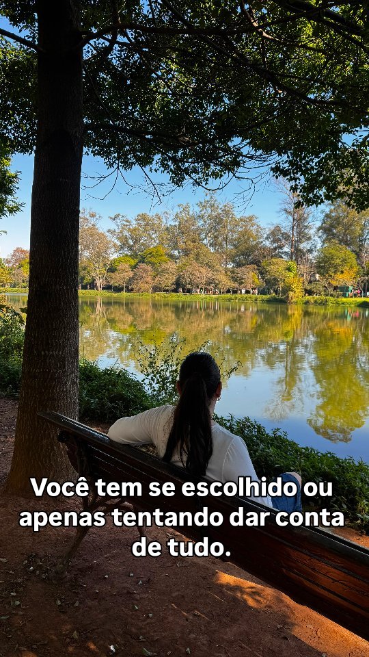 Às vezes, a gente se acostuma tanto a cuidar de todos, atend