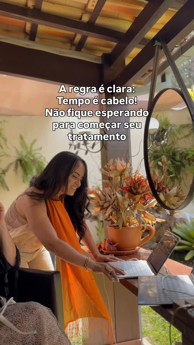 A regra é clara: tempo é cabelo. ⏳

Quanto mais você adia a 