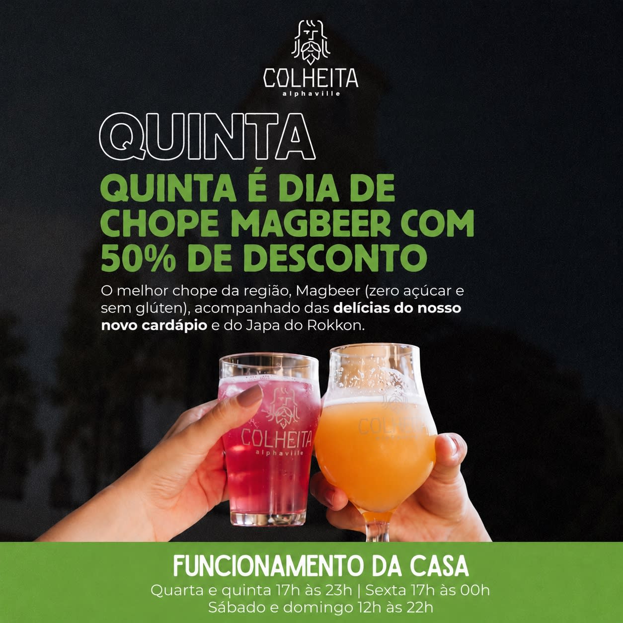 Não dá pra perder né!!
#vemprocolheita