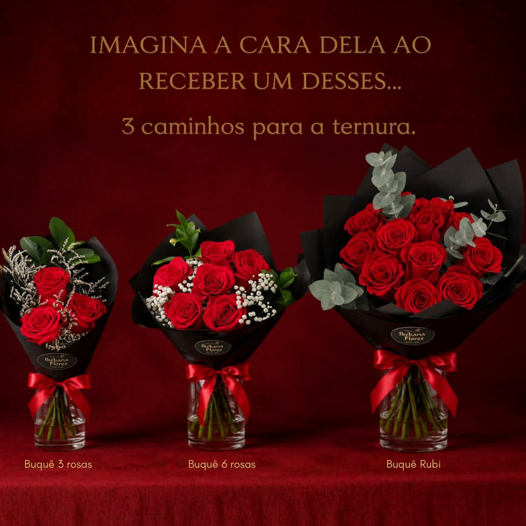 Dia dos Namorados com entrega no Alphaville 💐
Somos a Ikebana Flores, floricultura na Savassi desde 1988  e entregamos até você.
Buquês, rosas colombianas importadas, orquídeas, cestas de chocolate e muito mais. Pelo site você escolhe, agenda a entrega e ainda coloca cartão de mensagem.
🔗 ikebanaflores.com.br 1