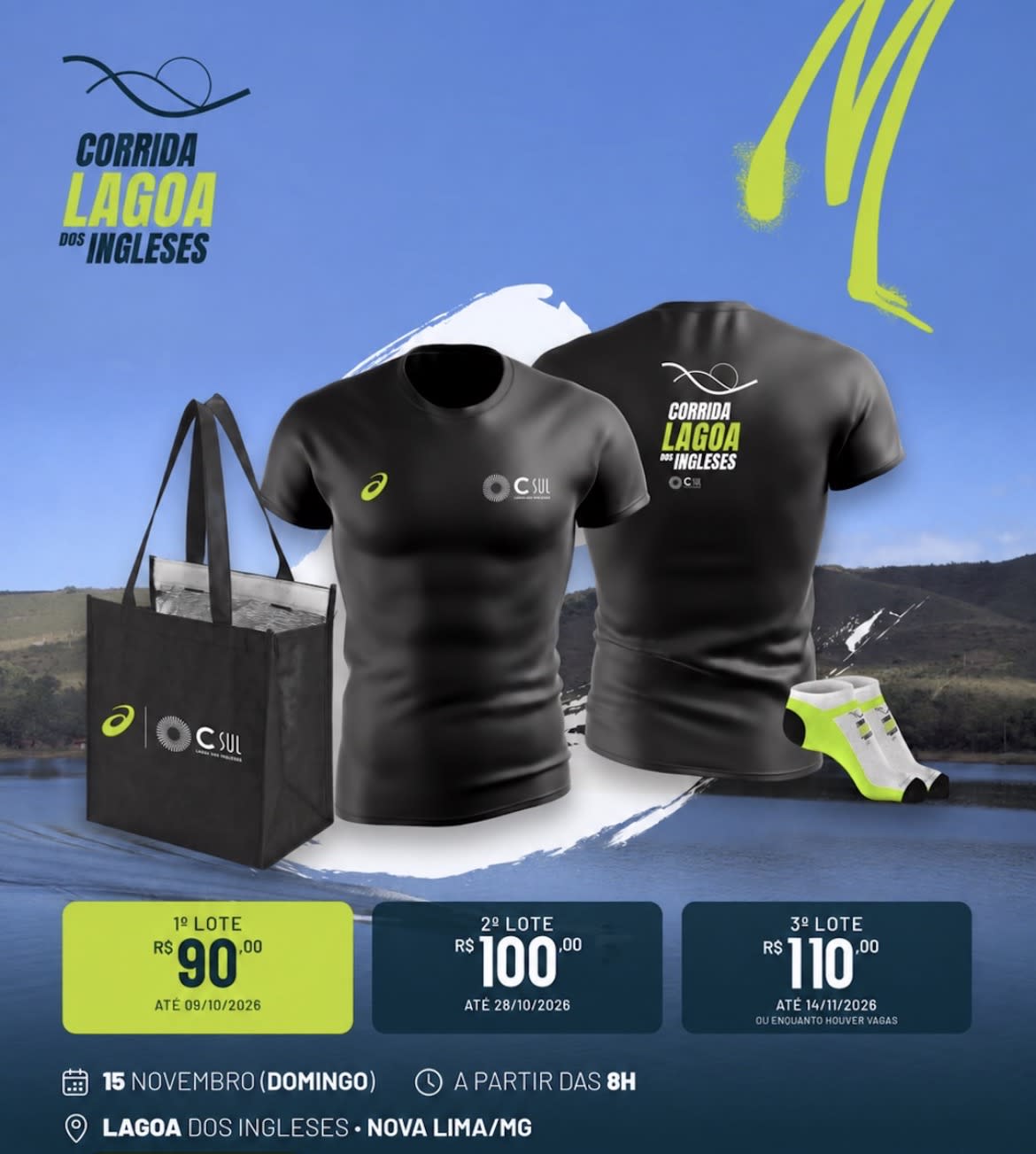 3ª Corrida Lagoa dos Ingleses 2026