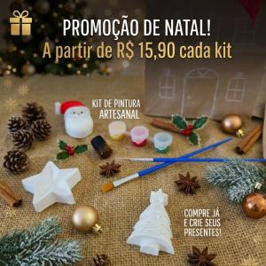 Kit de pintura em gesso