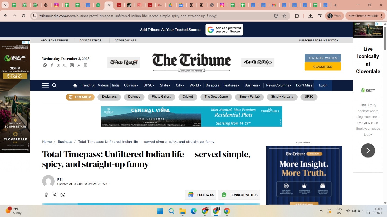 Total Timepass - Tribune India