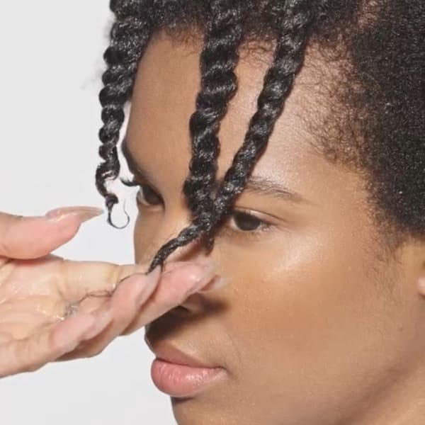 Model with the twist-outs