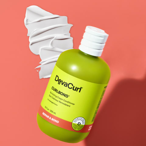 CurlBond Conditioner bottle and goop