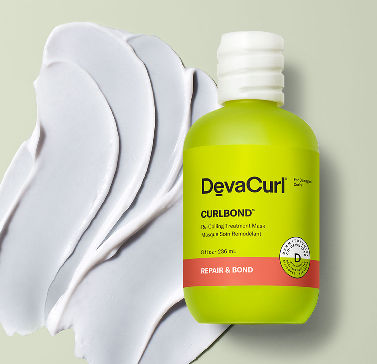 CurlBond Mask bottle with goop