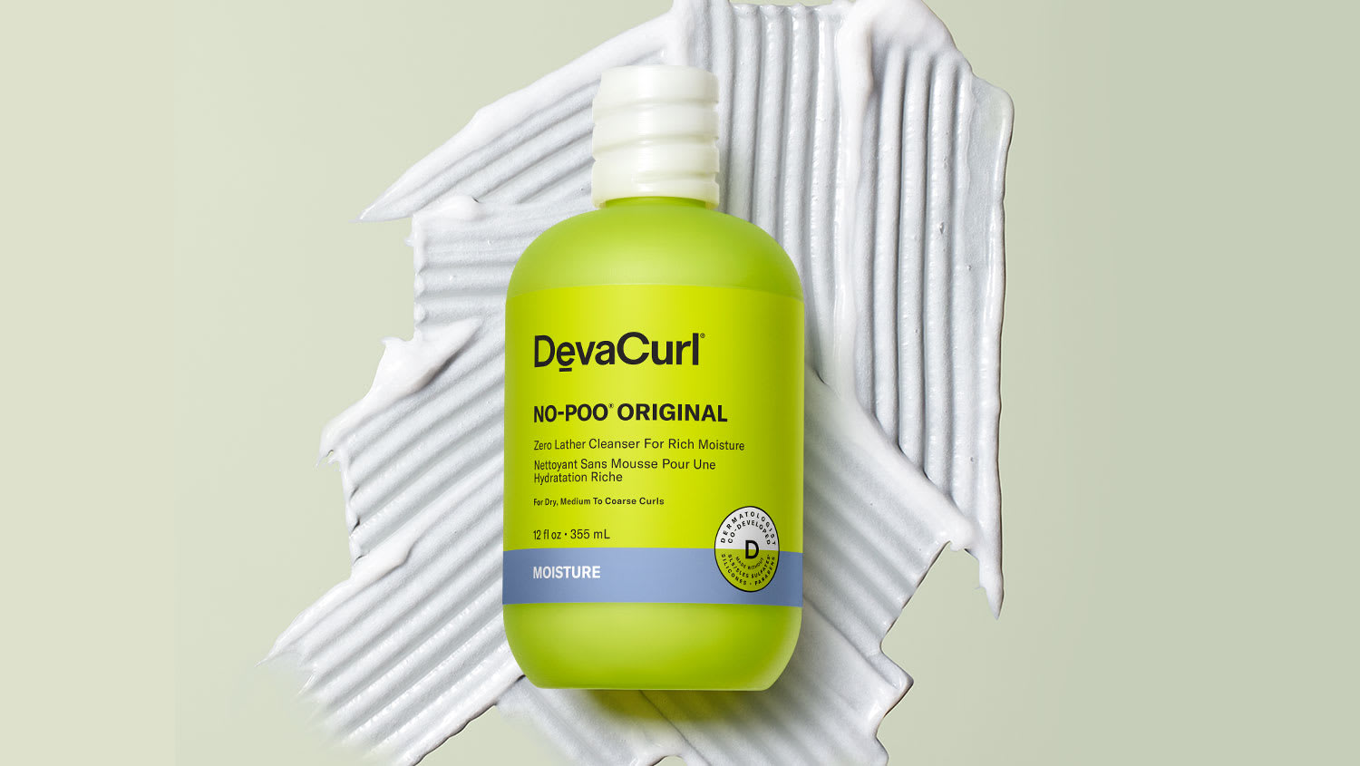 DevaCurl bottle with goop