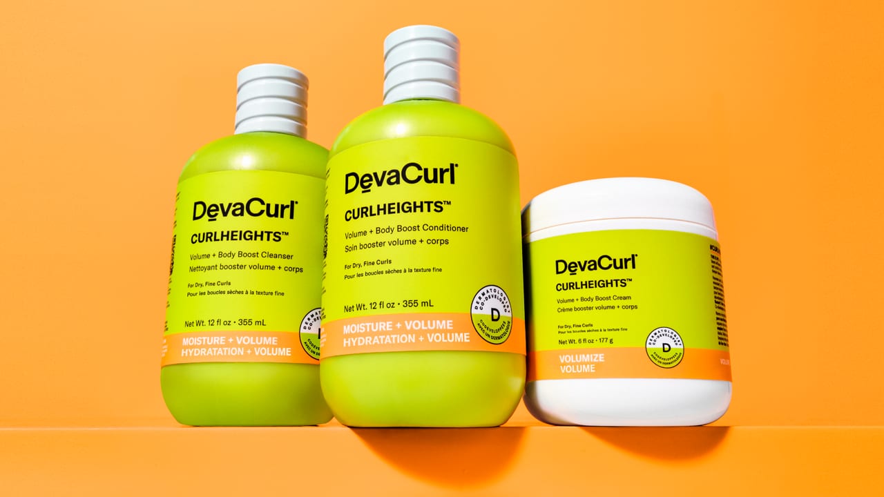 Devacurl for thin curly hair sales