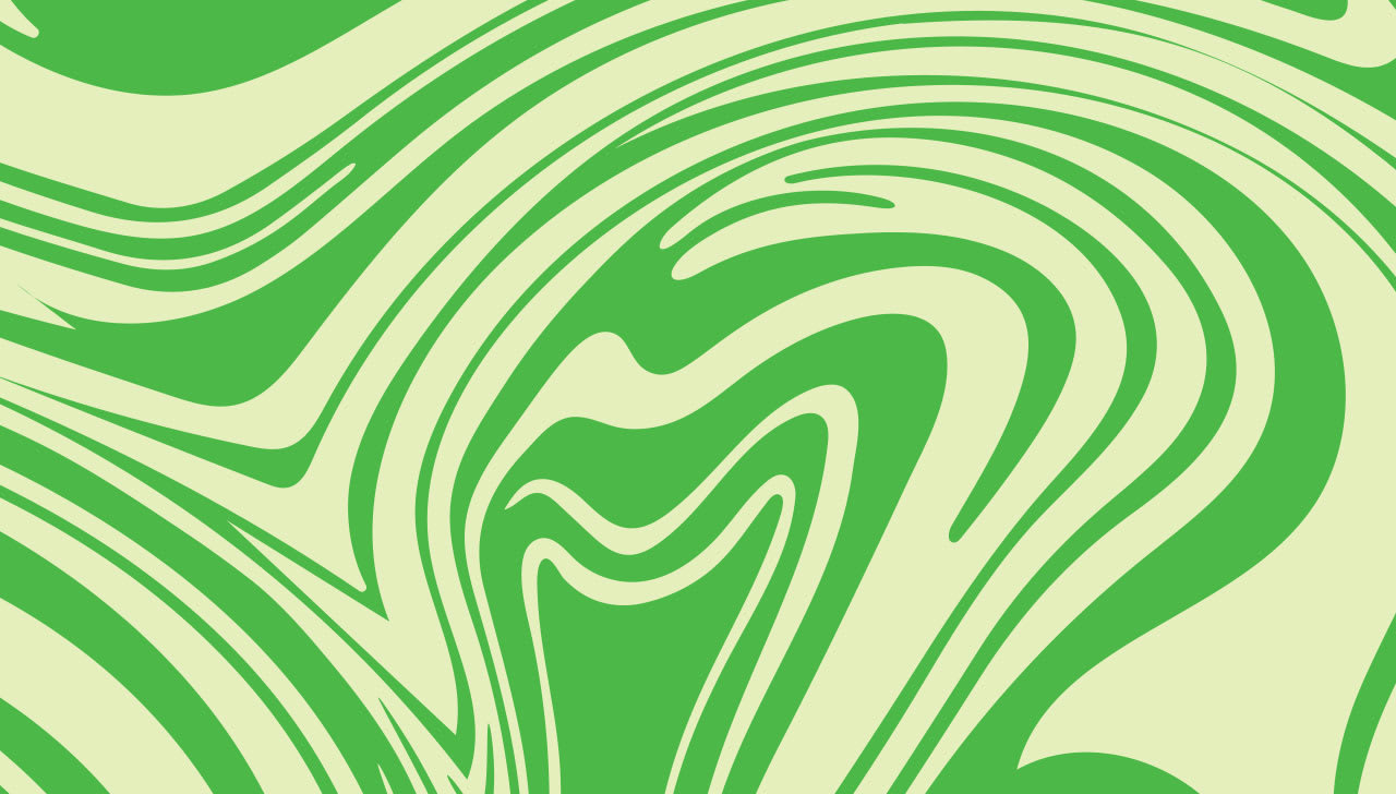 green swirl pattern by UNWRP®