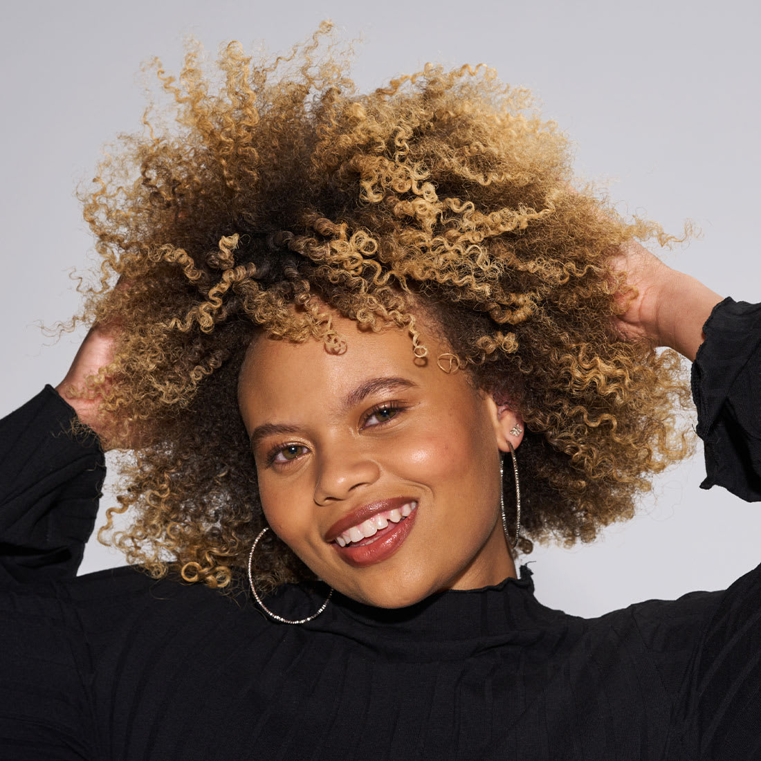 Tight wavy curls on sale