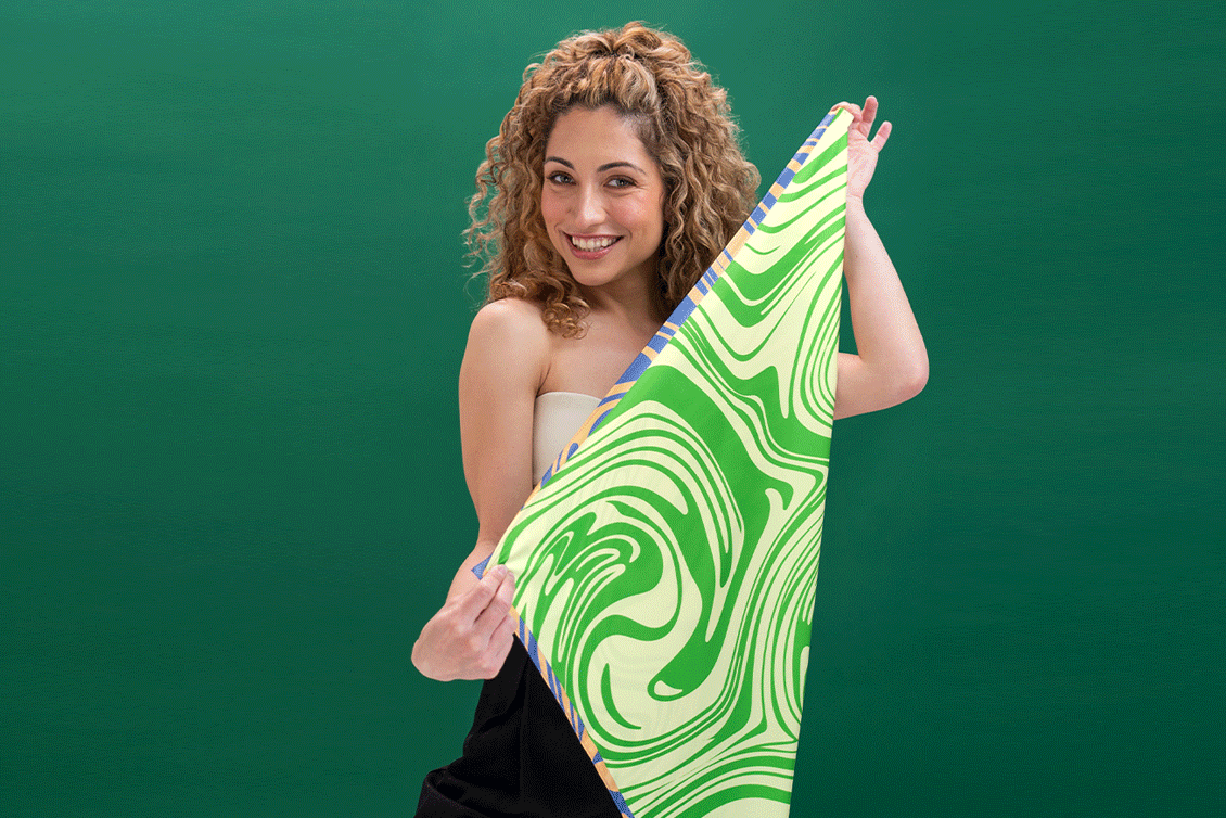 Devacurl towel wrap top