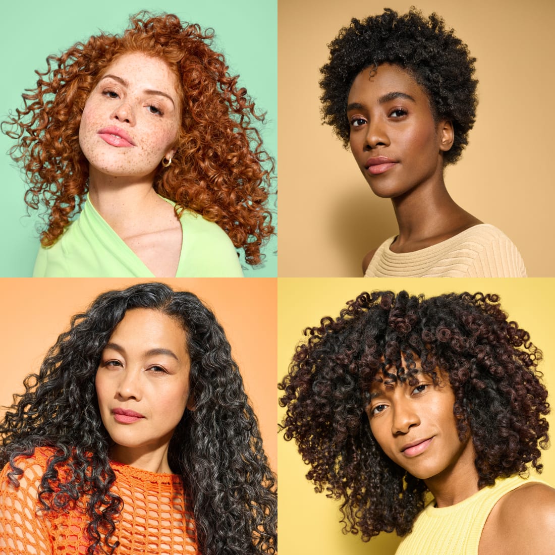 Models with different curl types