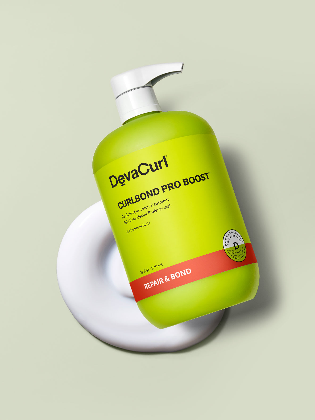 DevaCurl Pro new hair treatments: CURLBOND™ PRO BOOST bottle