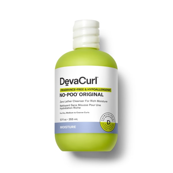 Curly Hair Fragrance Free Shampoo | No Poo Original | DevaCurl