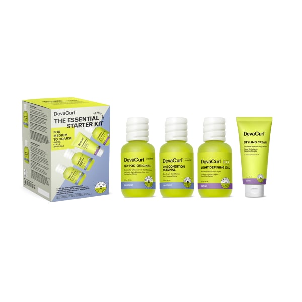 The Essential Starter Kit For Medium to Coarse Texture DevaCurl