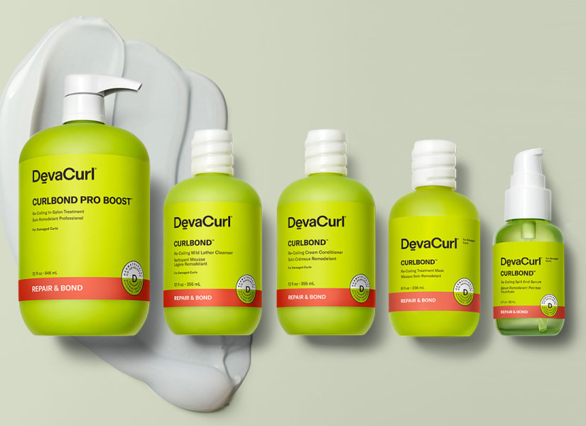 DevaCurl Pro CurlBond hair strengthening collection