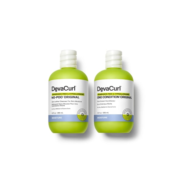 Fragrance-Free & Hypoallergenic  No-Poo® & One Condition® Original 12 oz bottles