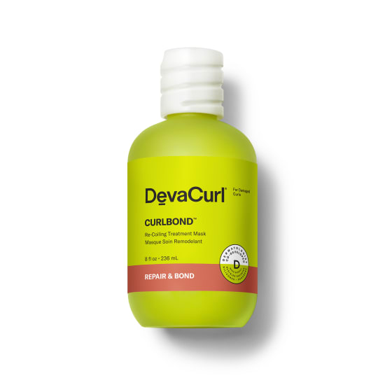 DevaCurl Pro curly hair repair product: CurlBond™ Recoiling Treatment Mask 12 oz bottle