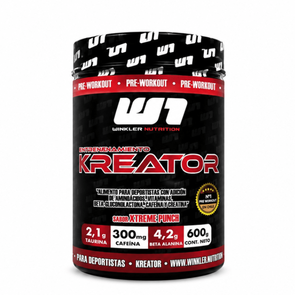 Kreator Pre Entrenamiento Winkler Nutrition – 30 porciones