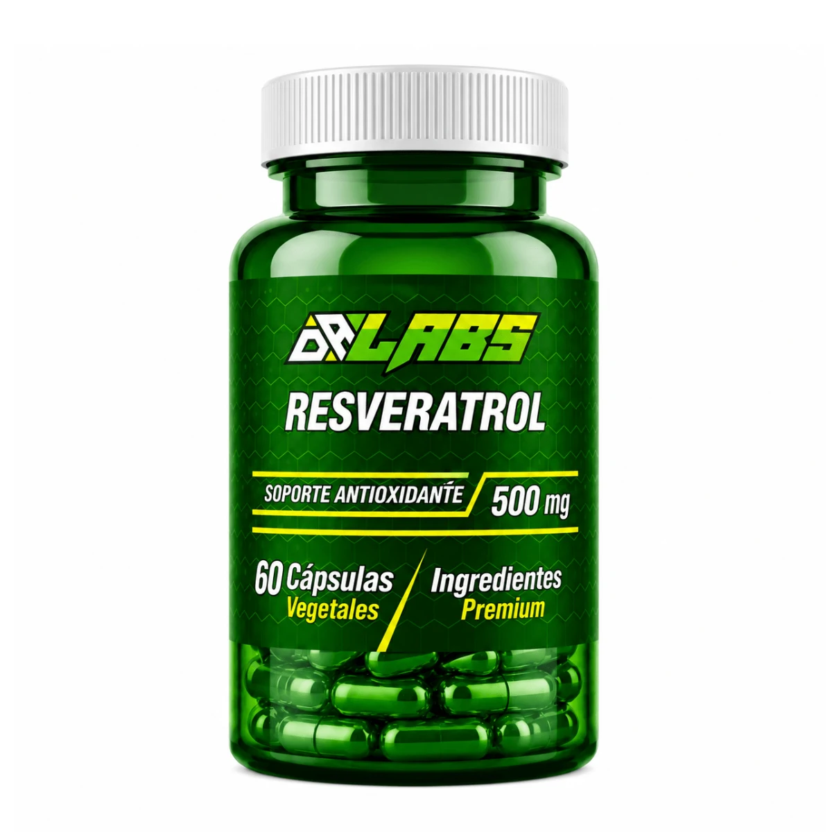 Resveratrol 500 mg 60 Capsulas dr labs