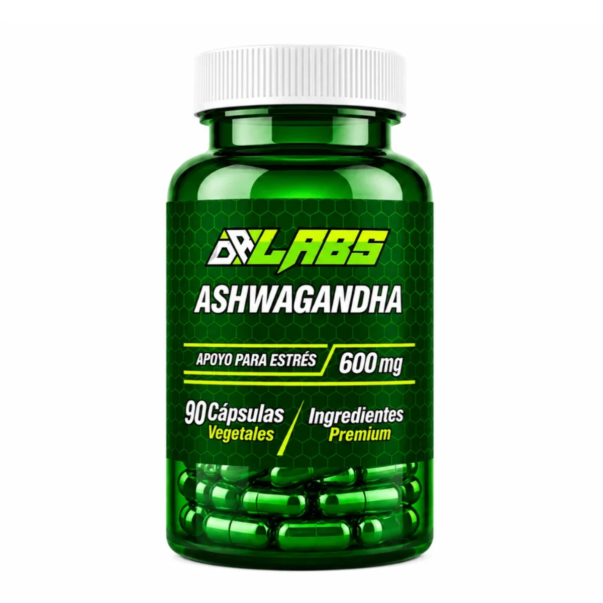 Ashwagandha  600 mg  90  capsulas Dr lbs.