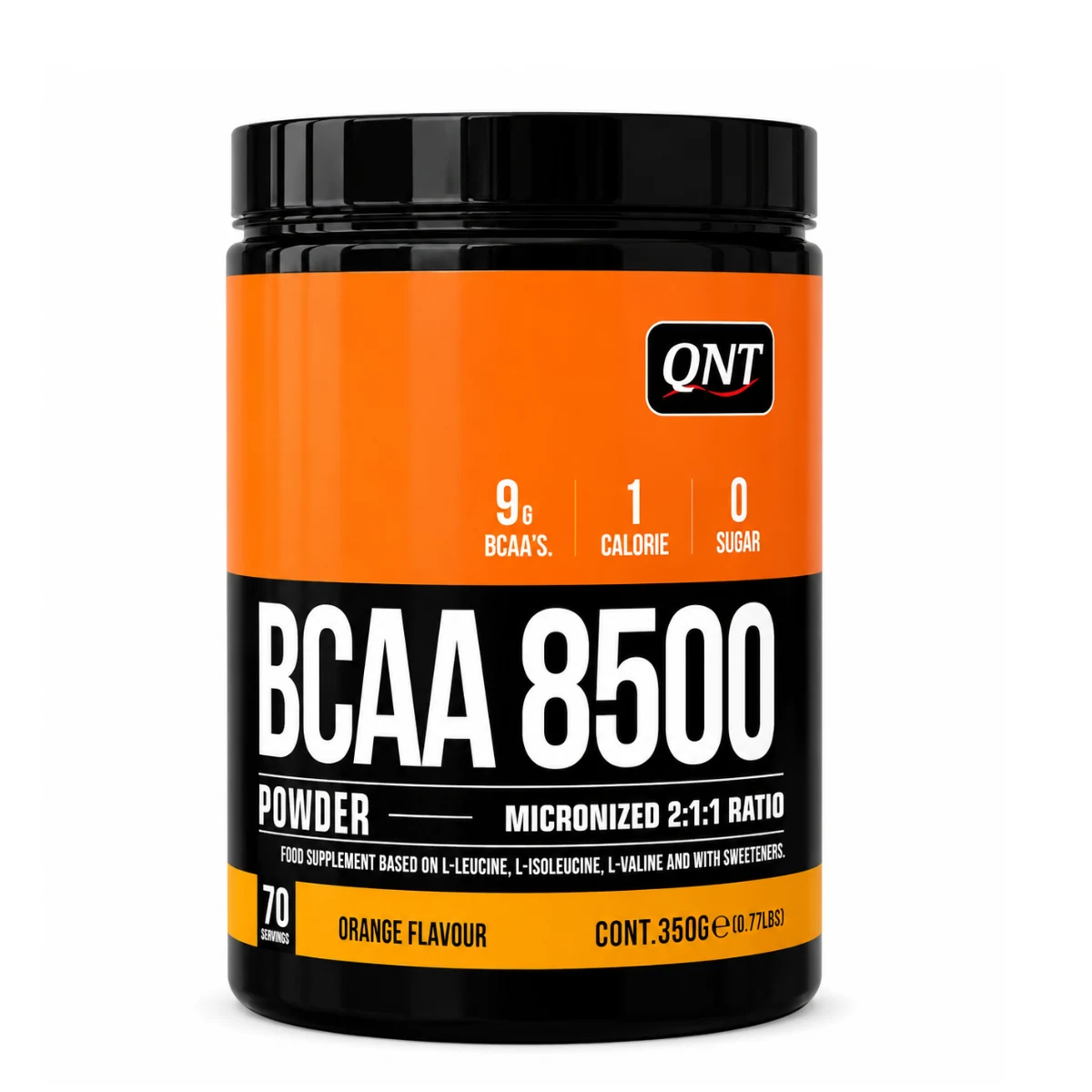 Bcaa 8500 Micronizada QNT Metapure 70 Servicios.