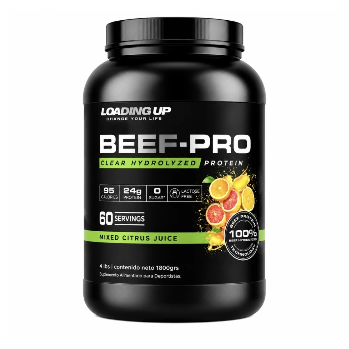 Beef-Pro Loanding Up 4 lb (1.8 kg) – 60 porciones