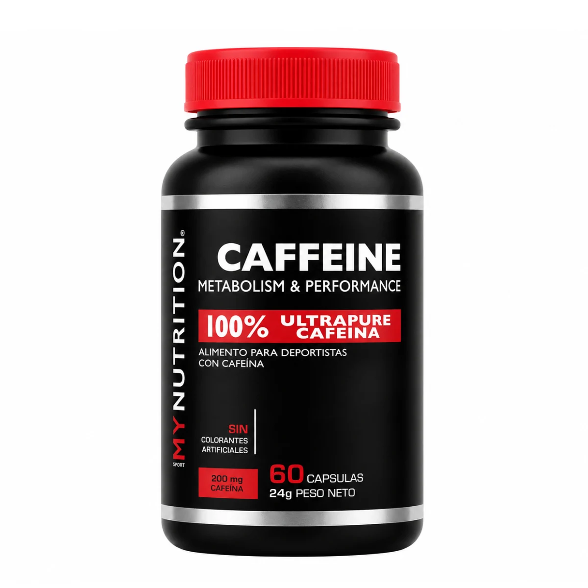 Cafeína My Nutrition 200MG 60 Capsulas .