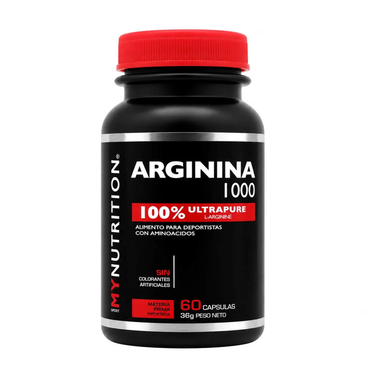Arginina 1000MG My Nutrition  60 Cápsulas.