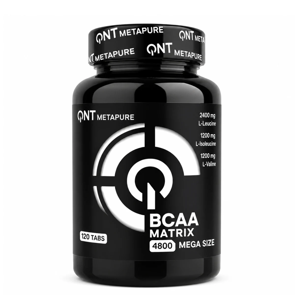 Bcaa Matrix 4800 QNT Metapure 200 Tabletas.