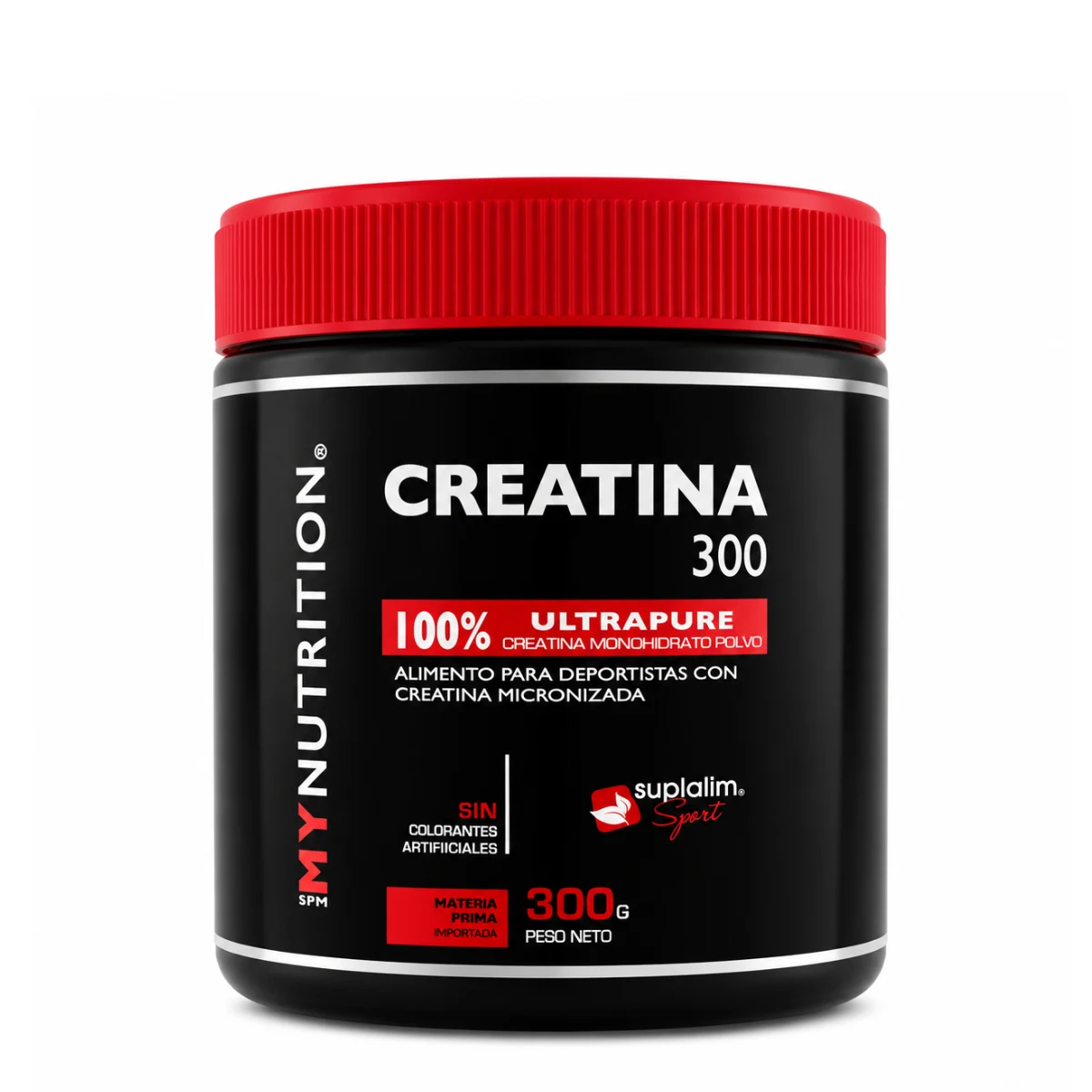 Creatina Monohidratada My Nutrition 300 g – 60 porciones .