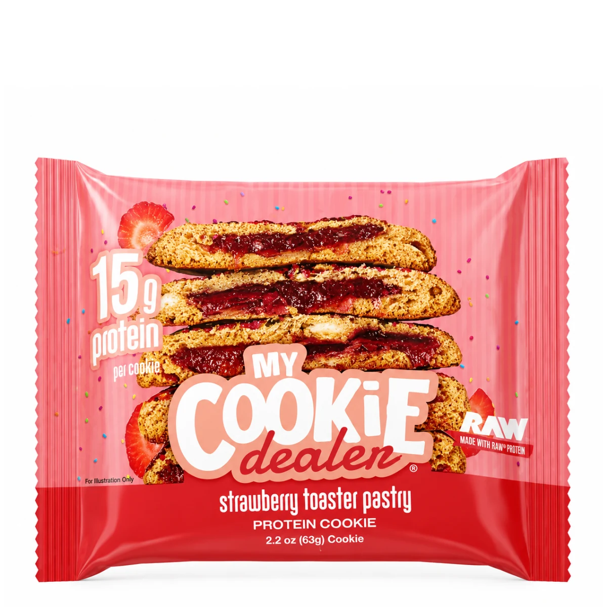 Galleta Proteica My Cookie Dealer RAW 15 g Proteína