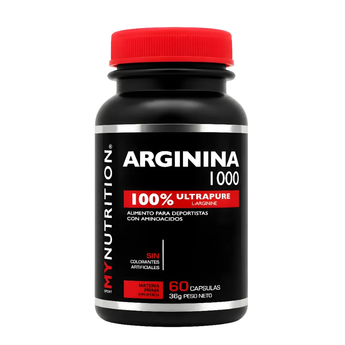 Arginina 1000MG My Nutrition  60 Cápsulas.