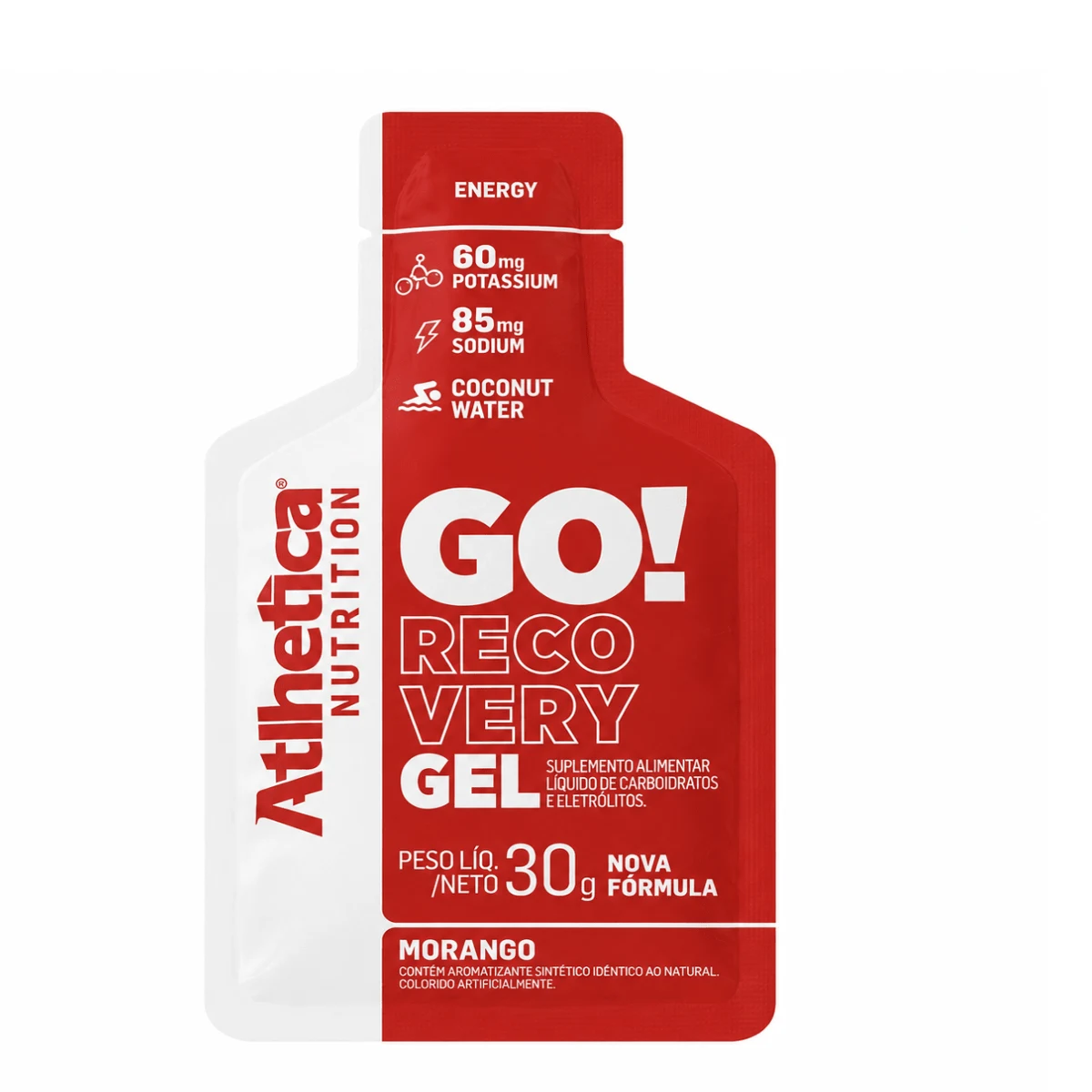 GO! Recovery Gel Atlhetica Nutrition 30 Gramos.
