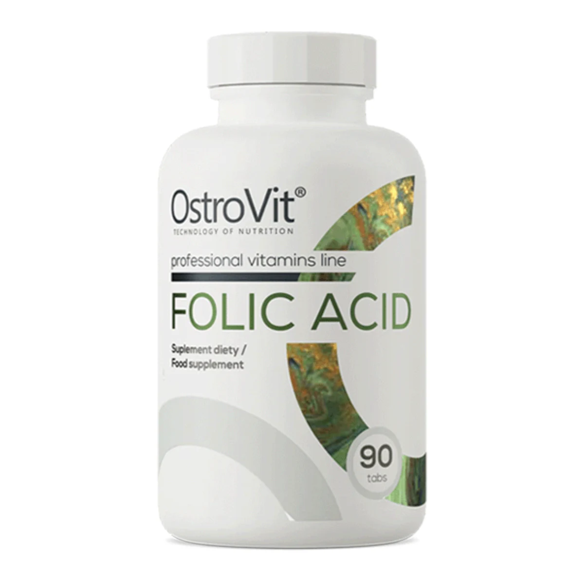 Acido Folico Ostrovit 90 Tabletas.