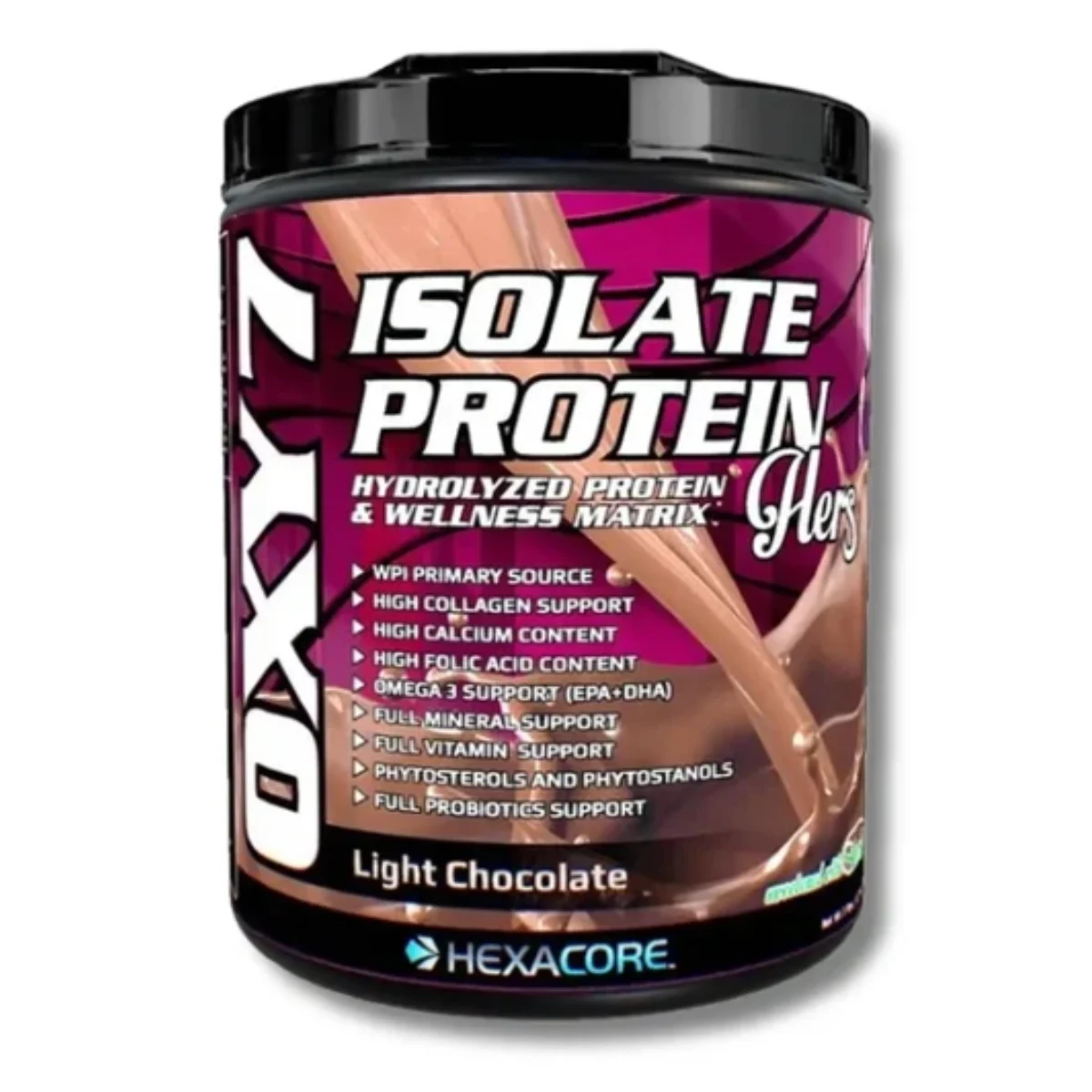Oxy 7 Hers Isolate Hexacore 5 Libras (2.2 kg) – 60 porciones