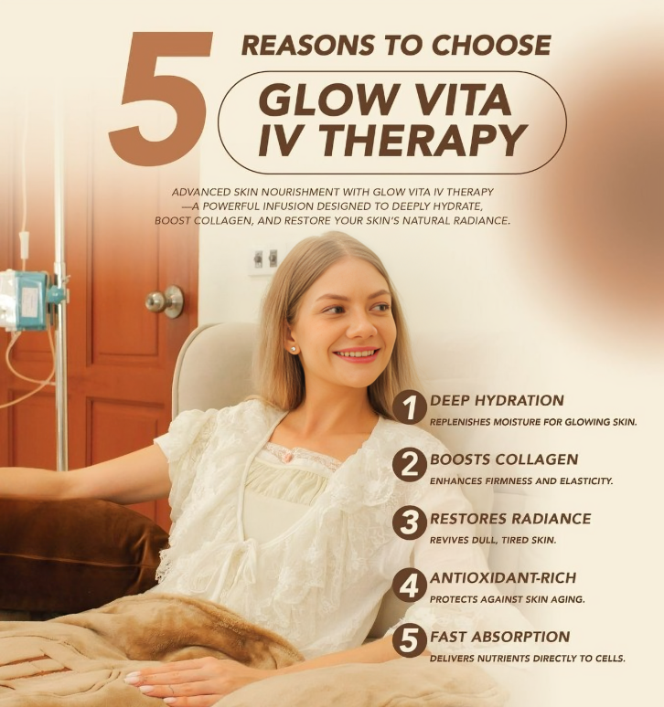 IV Glow Therapy for Skin Radiance