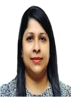 Portrait illustration of Poonam Gaurav Chandgotia