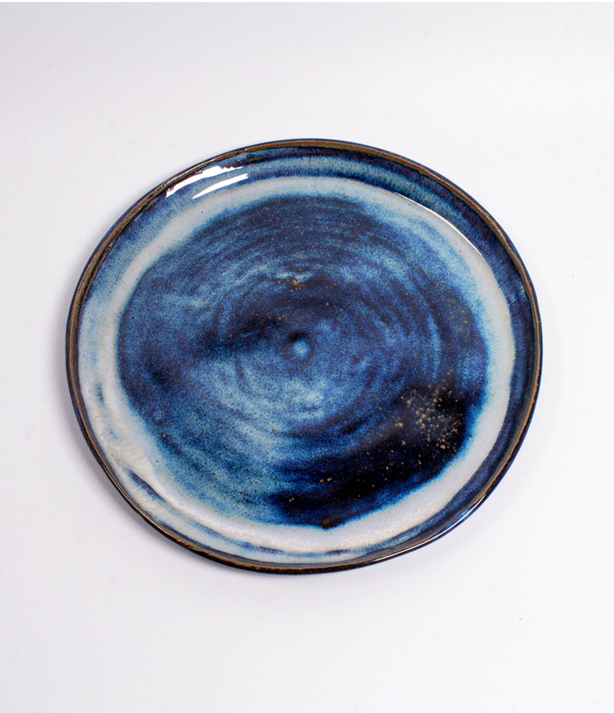 Rhoko Large Blue Glaze Dinner Plate RHOKO