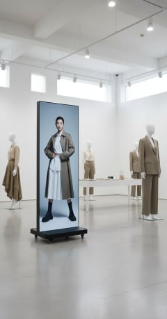 쇼룸 LED 포스터