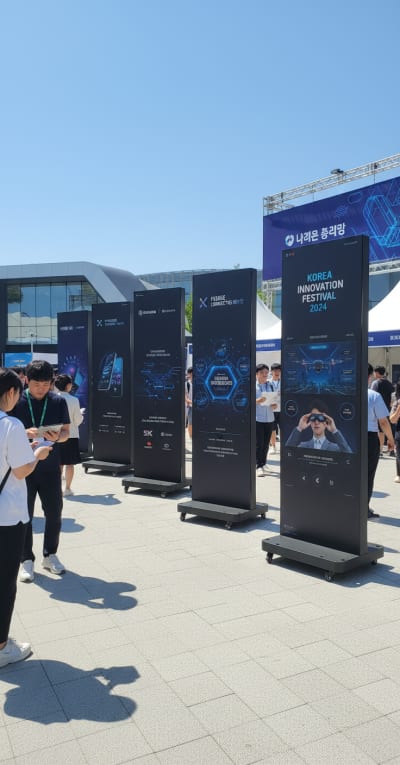SmartFlip 행사장 활용 사례
