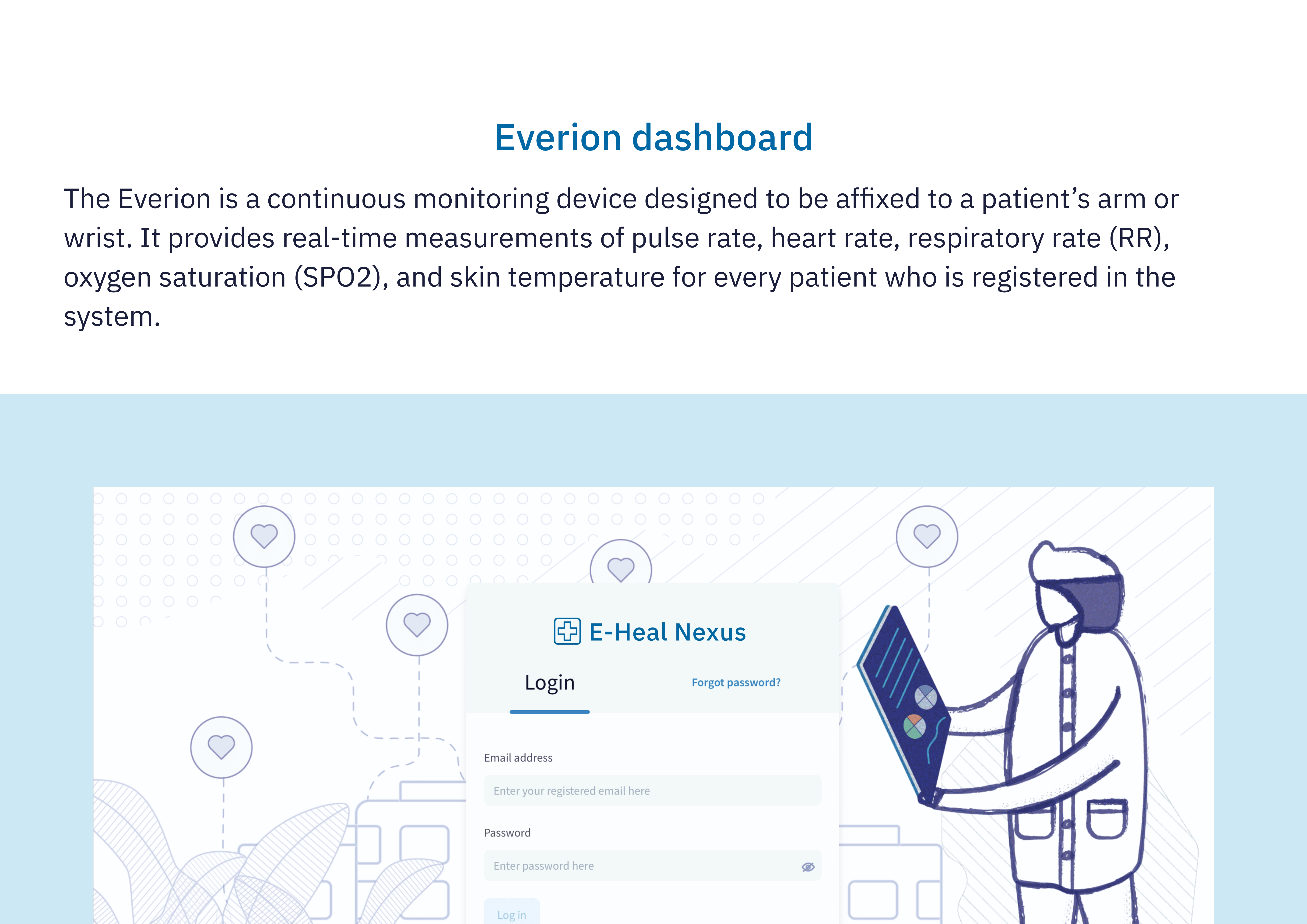 Everion Device Dashboard